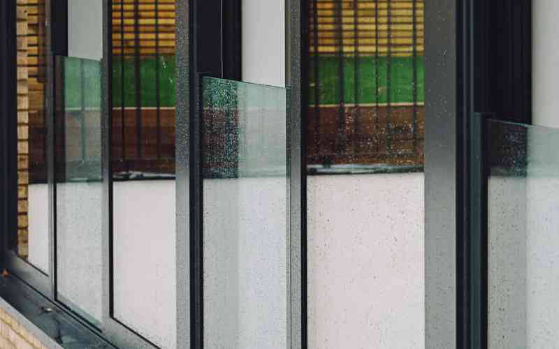 Glass and juliette balcony
